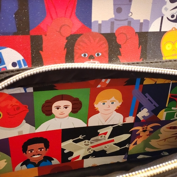 Disney Star Wars Character Mini Backpack - Picture 16 of 16